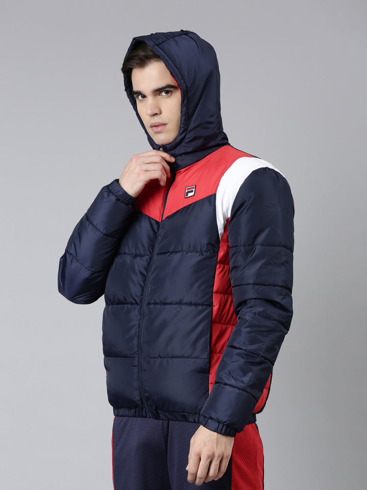 Fila White Simon Men's Hooded Jacket