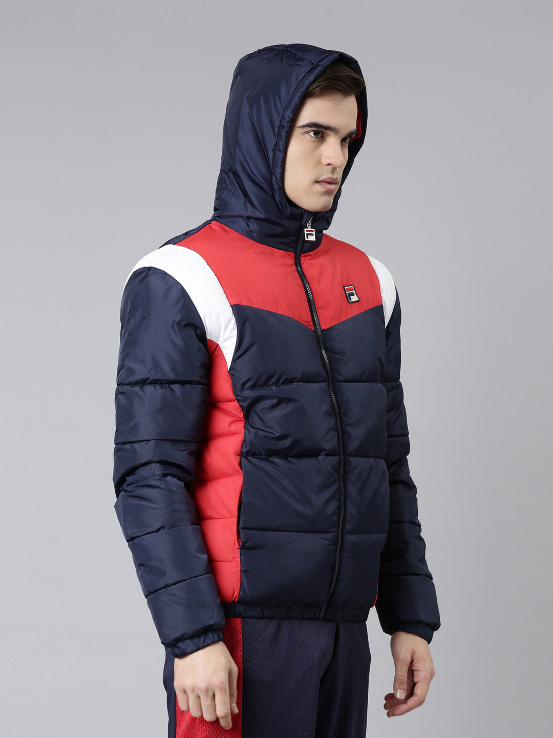 Fila White Simon Men's Hooded Jacket