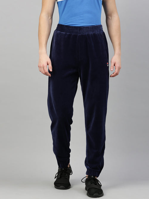 Fila White Dortmund Men's Cuffed Jogger