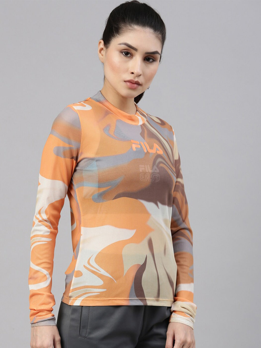 Fila White Sue Women's Sublimation Polo
