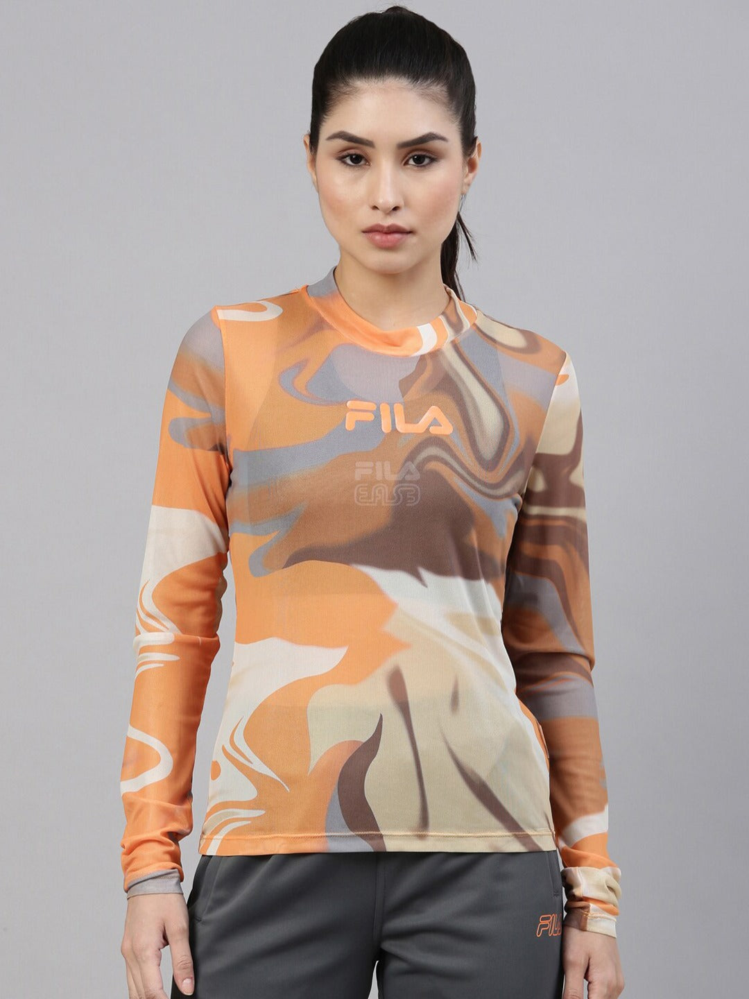 Fila White Sue Women's Sublimation Polo