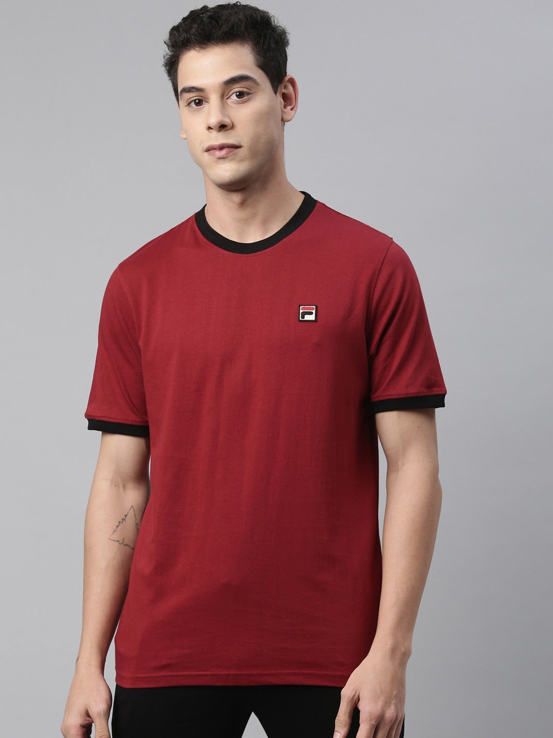 Fila White Marconi Men's Basic T-Shirt