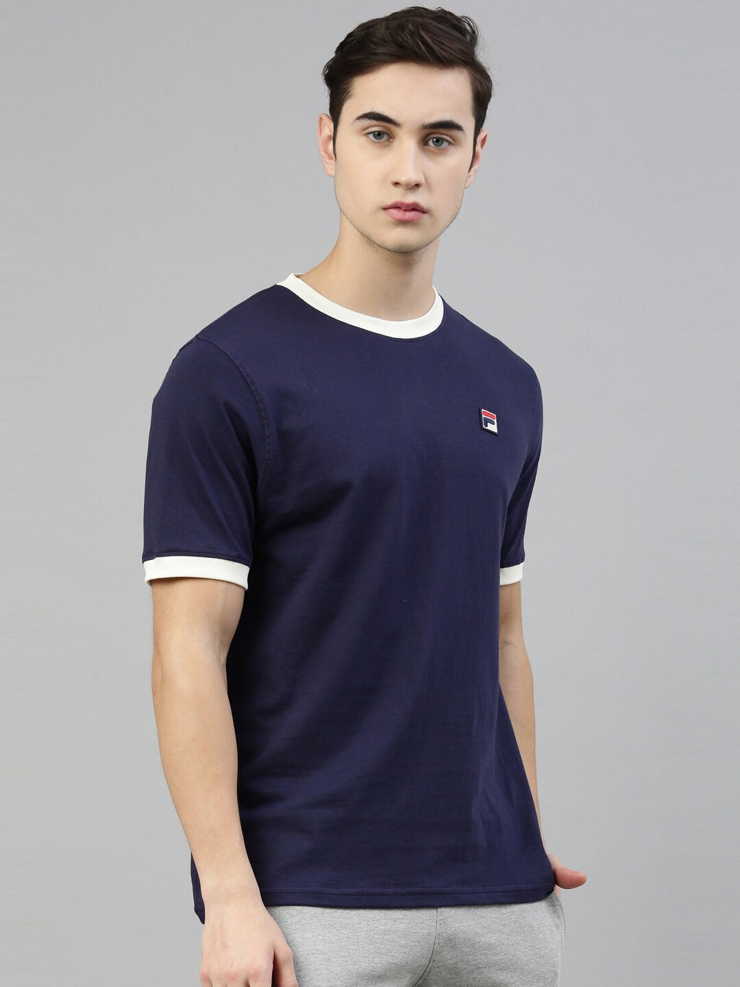 Fila Red Marconi Men's Logo T-Shirt