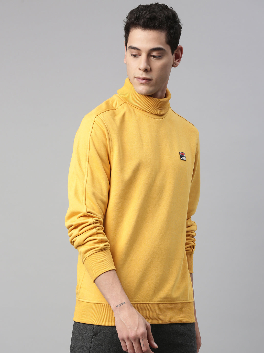 Fila Peacoat Noah Men's Polo Neck Sweatshirt