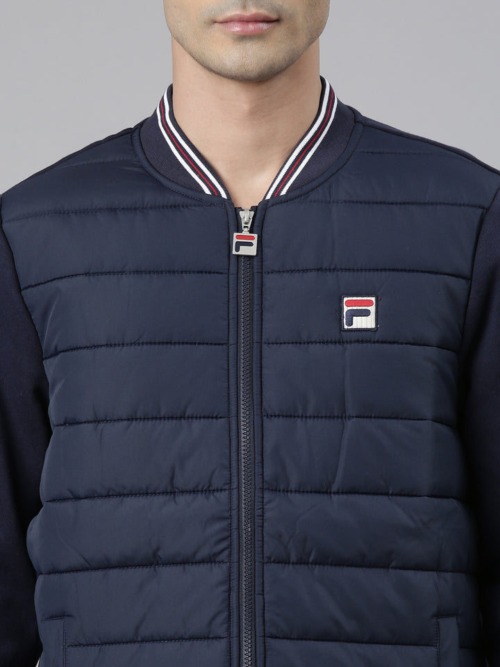 Fila Charcoal Marco Men's Baseball Neck Sweatshirt