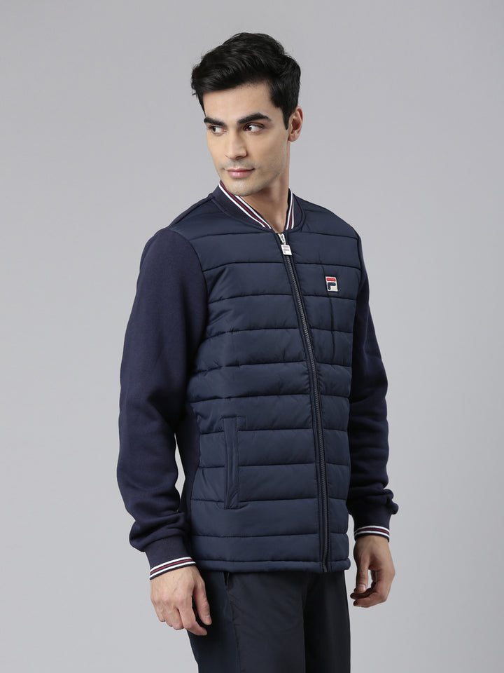 Fila Charcoal Marco Men's Baseball Neck Sweatshirt