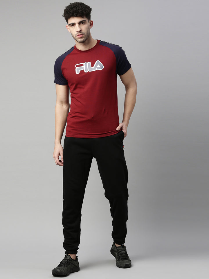 Fila Red Woodrow Men's Cuffed Jogger