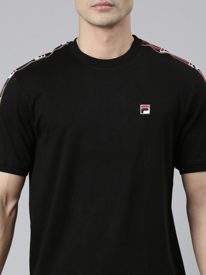 Fila Charcoal Oliver Men's Logo T-Shirt