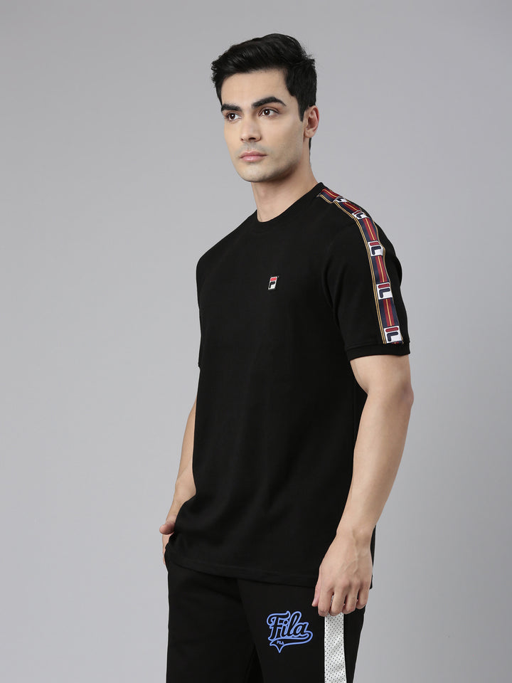 Fila Charcoal Oliver Men's Logo T-Shirt