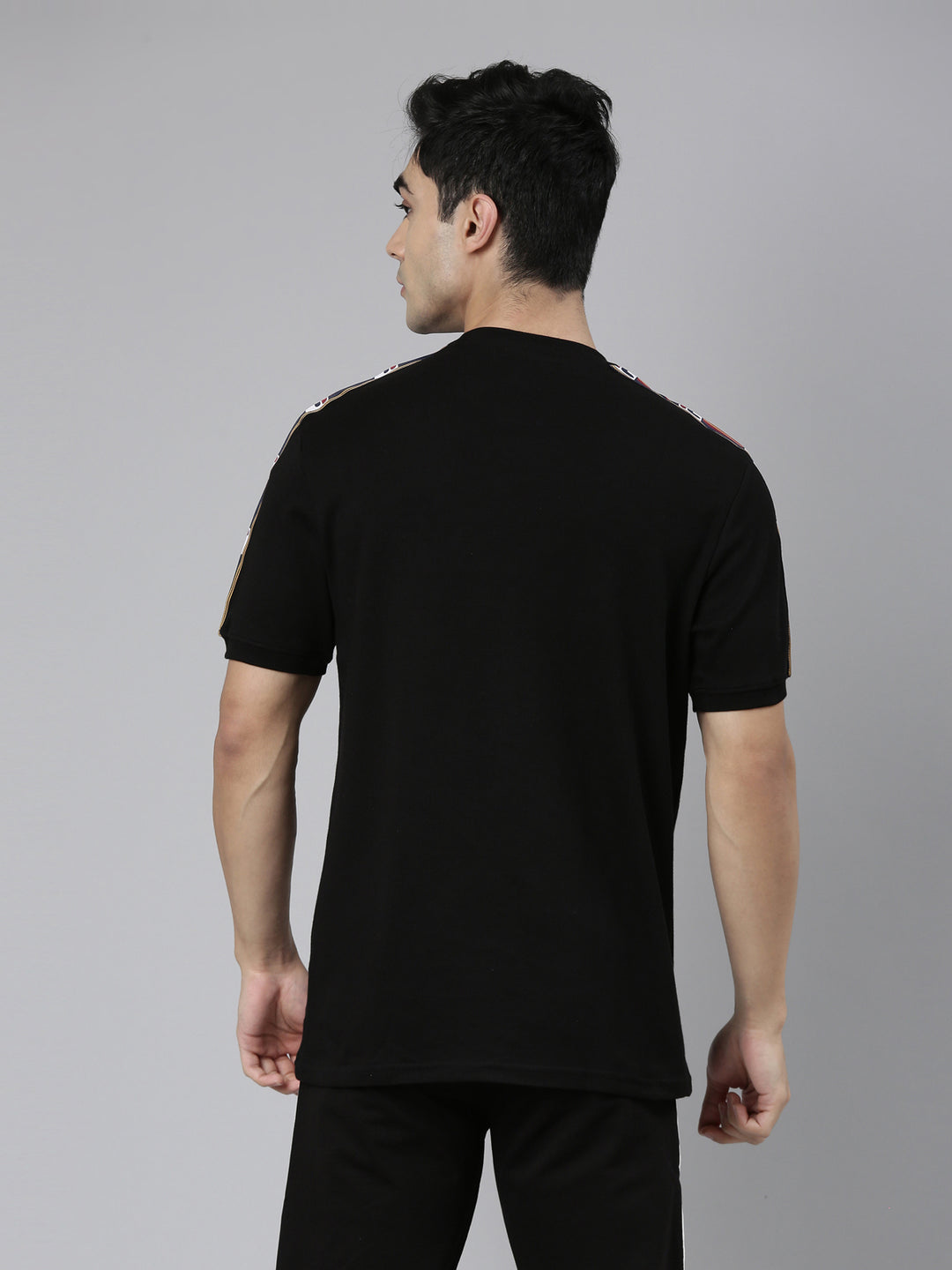 Fila Charcoal Oliver Men's Logo T-Shirt