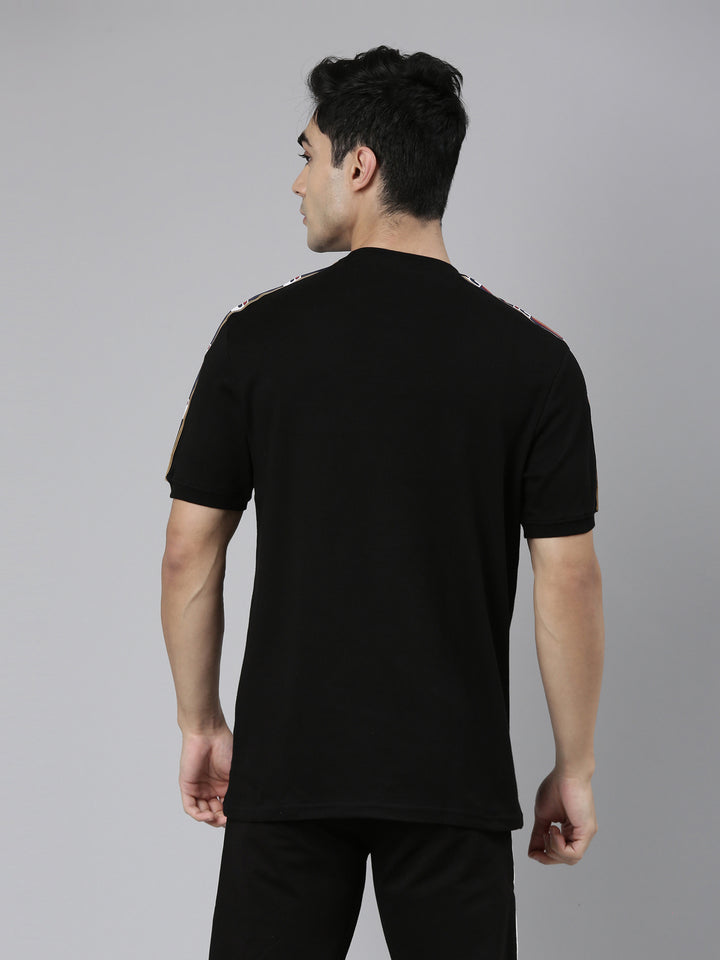 Fila Charcoal Oliver Men's Logo T-Shirt