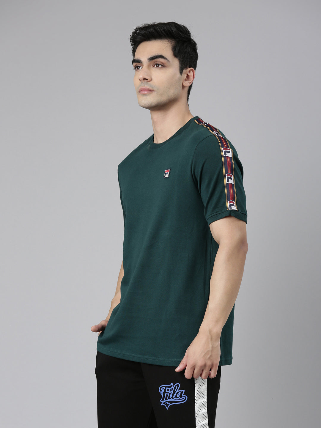 Fila Red Oliver Men's Logo T-Shirt
