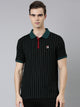 Fila Black Bb1 Men's Striper Polo