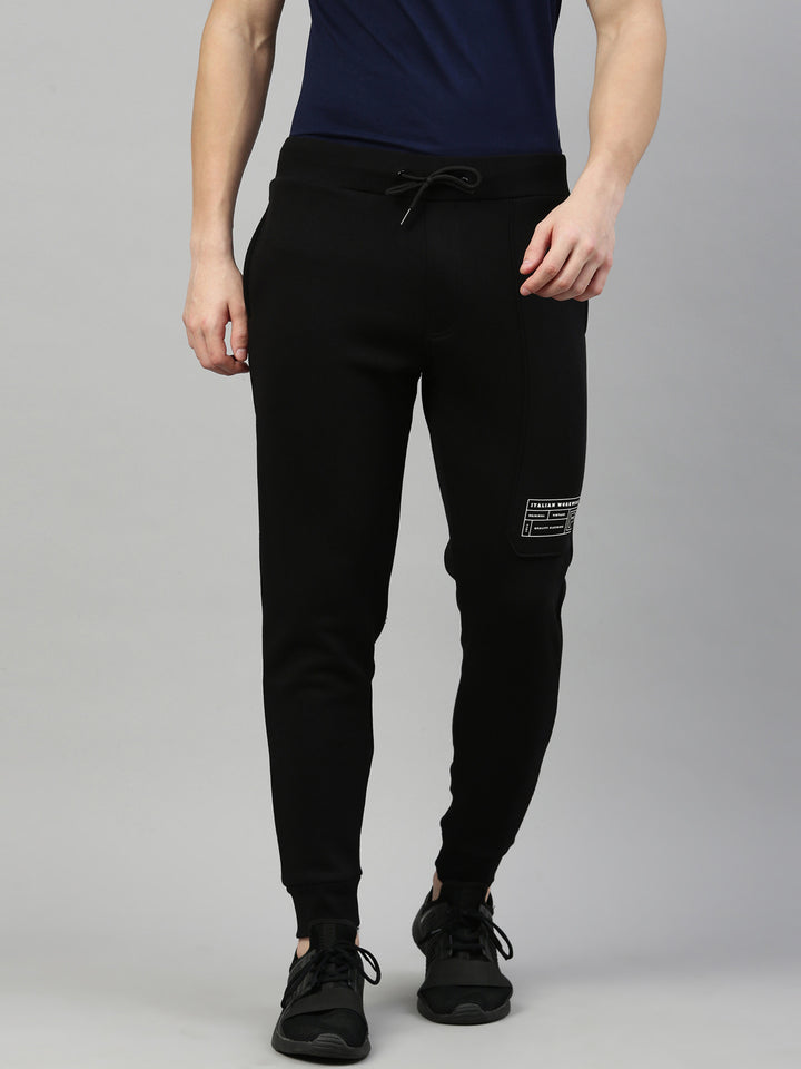 Fila Black Crain Men's Cuffed Jogger