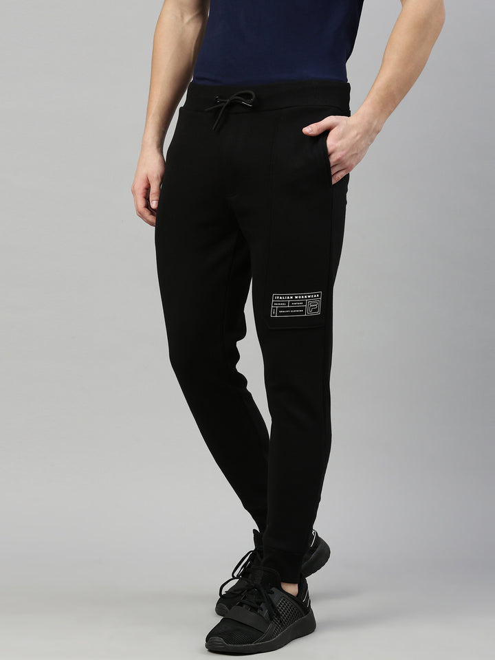 Fila Black Crain Men's Cuffed Jogger