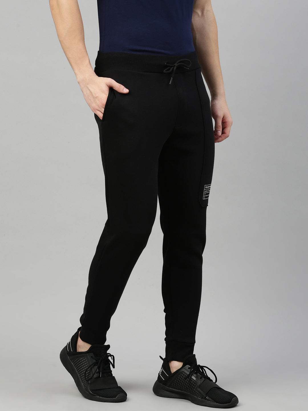 Fila Black Crain Men's Cuffed Jogger