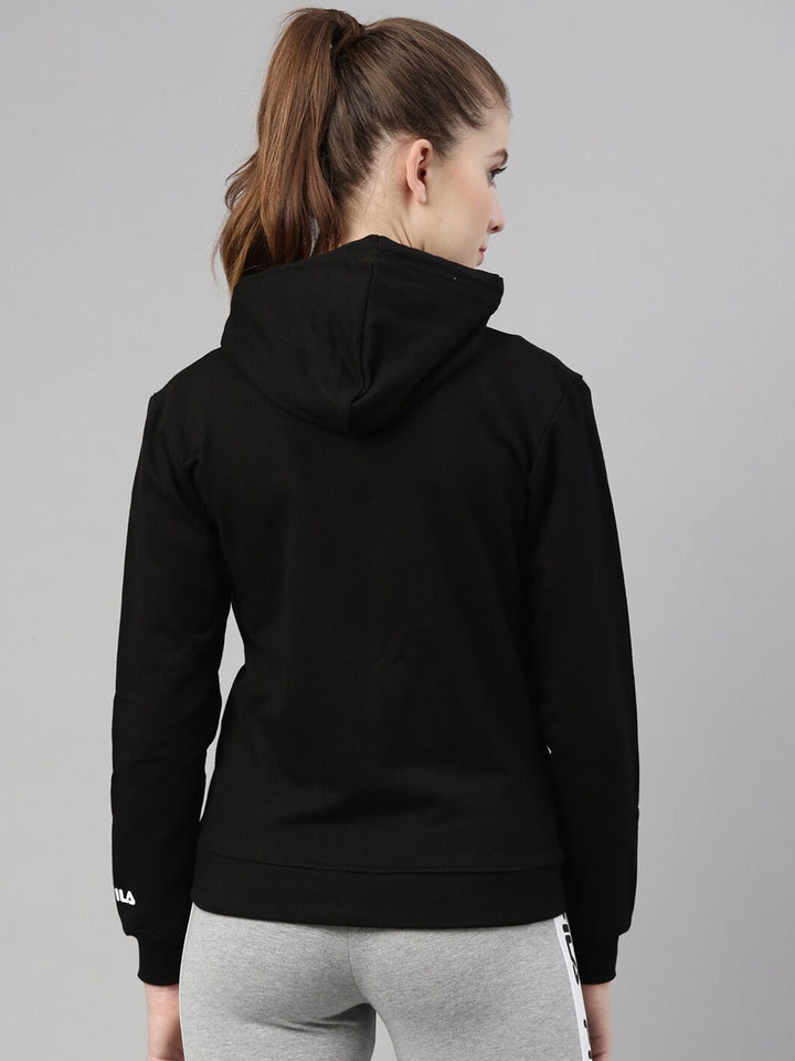 Fila Black Dahlia Women's Logo Hoodie
