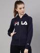 Fila Black Dahlia Women's Logo Hoodie