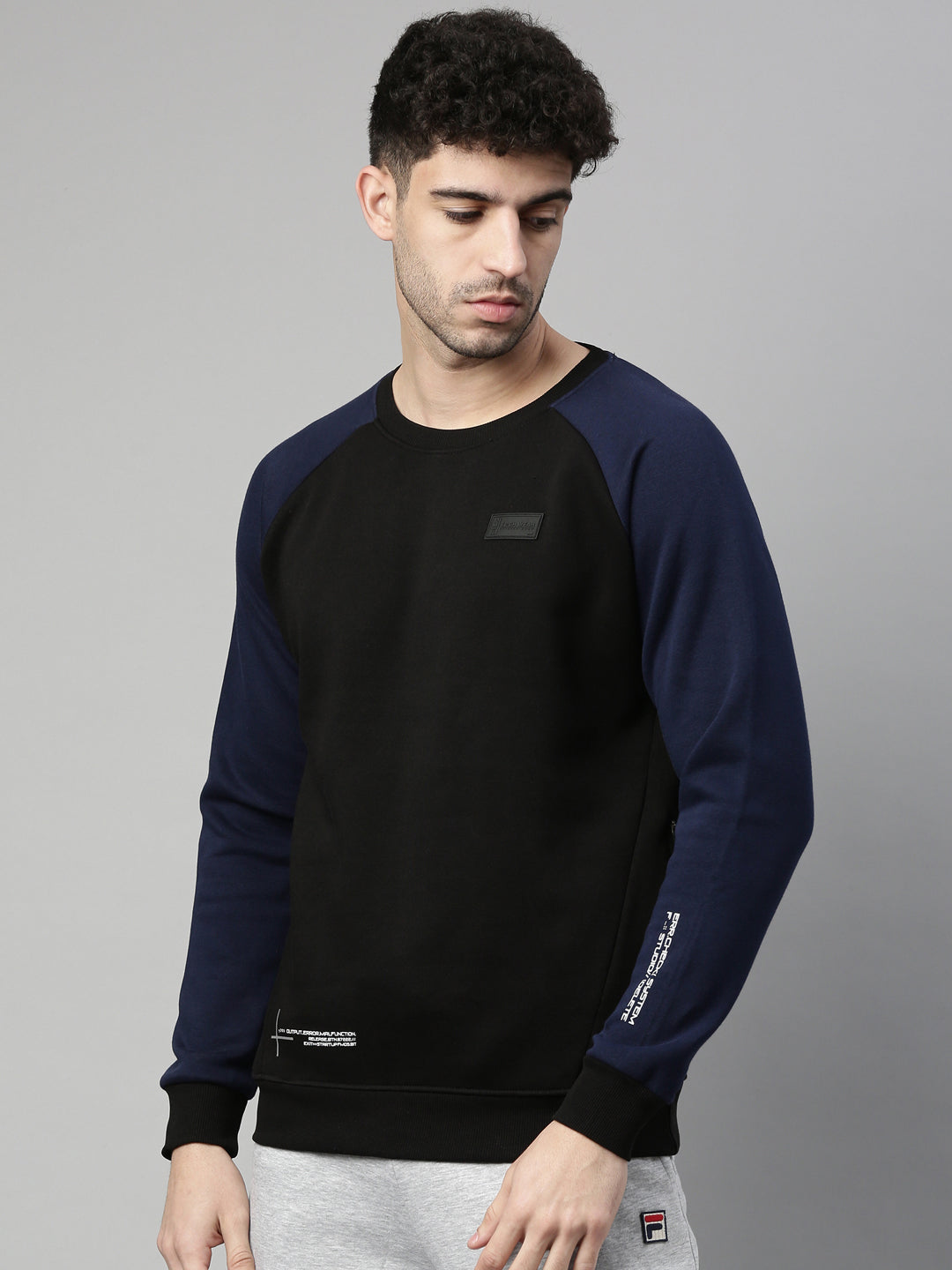 Fila Black Craig Men's Crew Sweatshirt