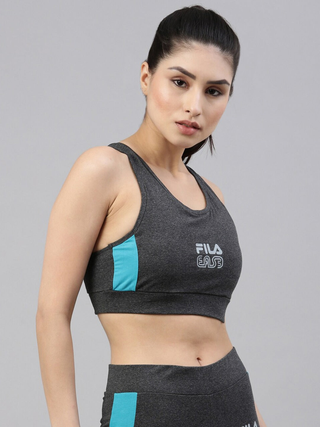 Fila Black Nayla Women's Sports Bra