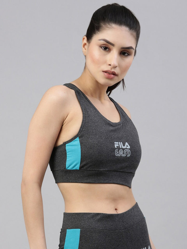Fila Black Nayla Women's Sports Bra