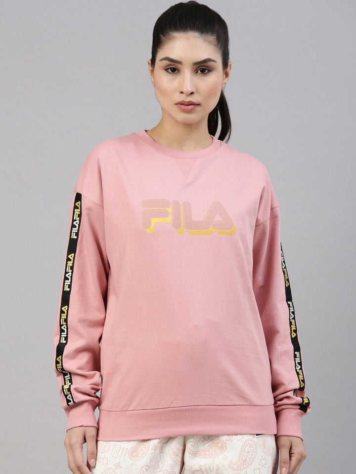 Fila Black Gianna Women's Crew Sweatshirt