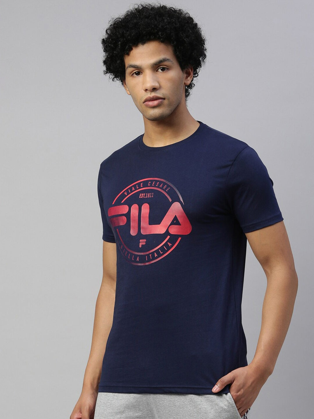 Fila White Easton Men's Logo T-Shirt