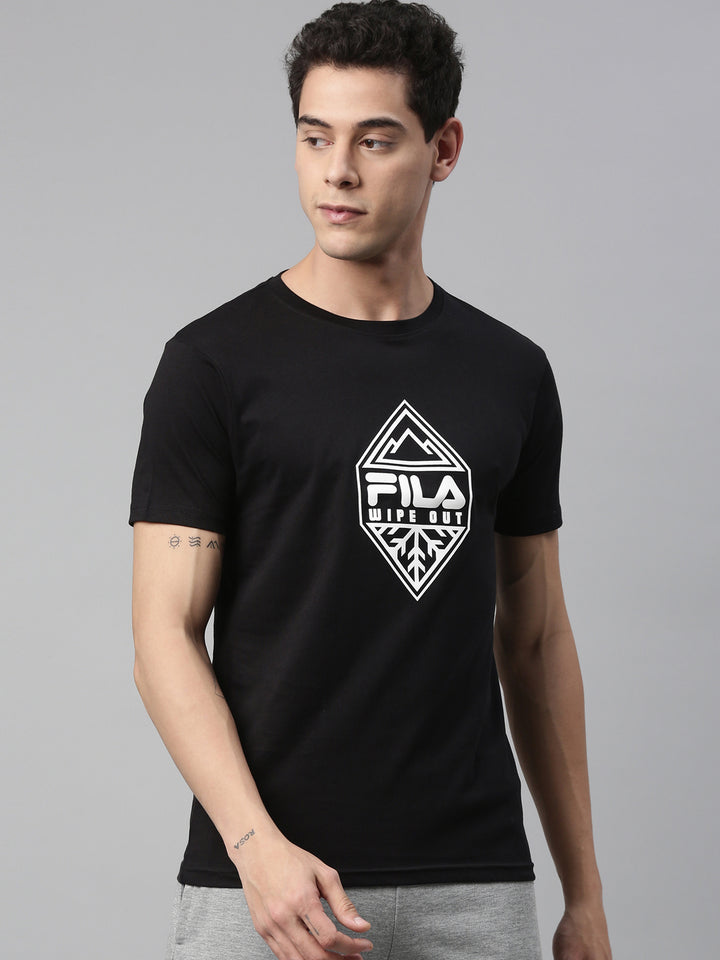 Fila White Mathers Men's Graphic T-Shirt