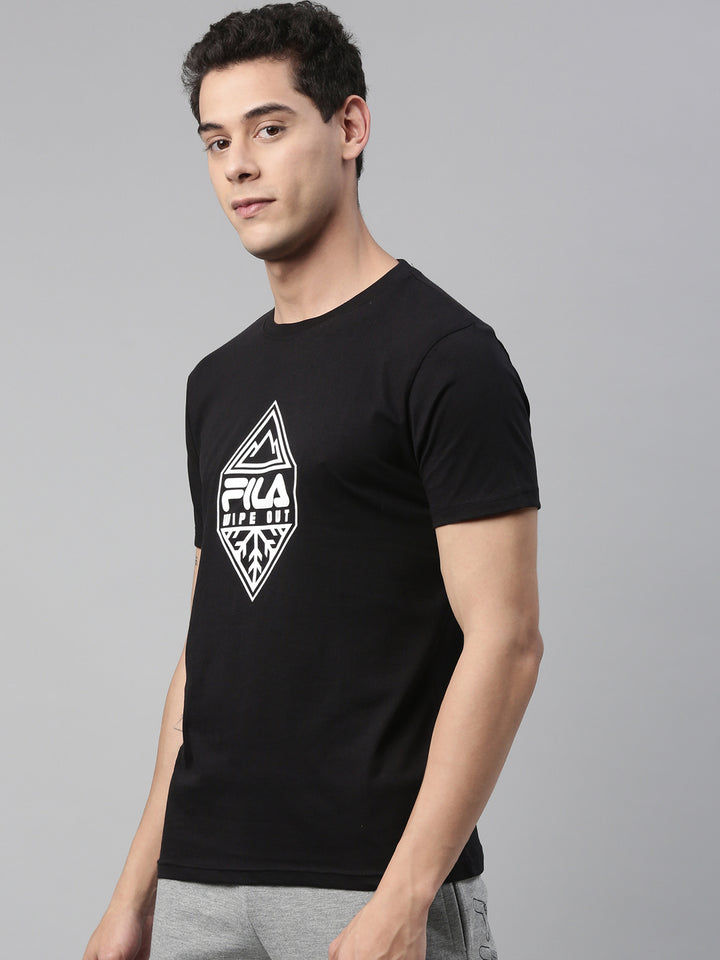 Fila White Mathers Men's Graphic T-Shirt