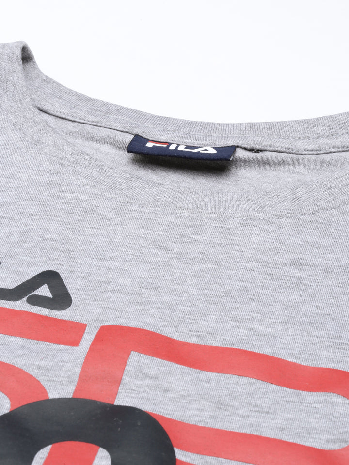Fila White Celio Men's Graphic T-Shirt