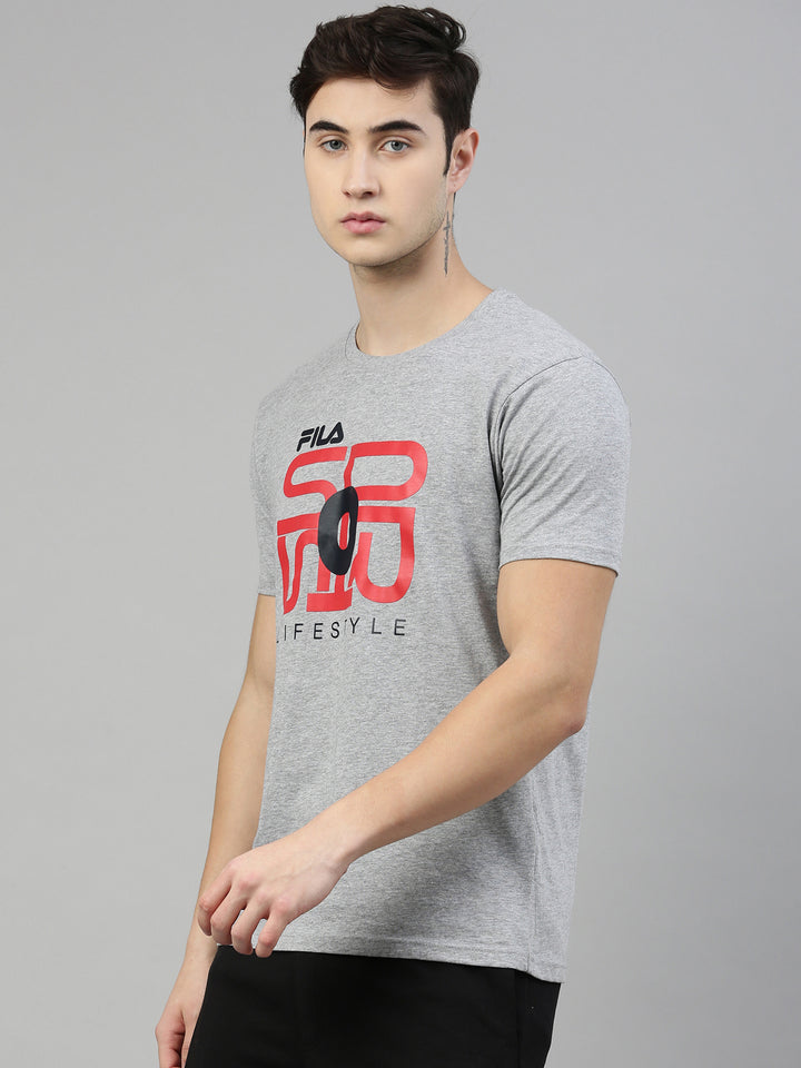 Fila White Celio Men's Graphic T-Shirt