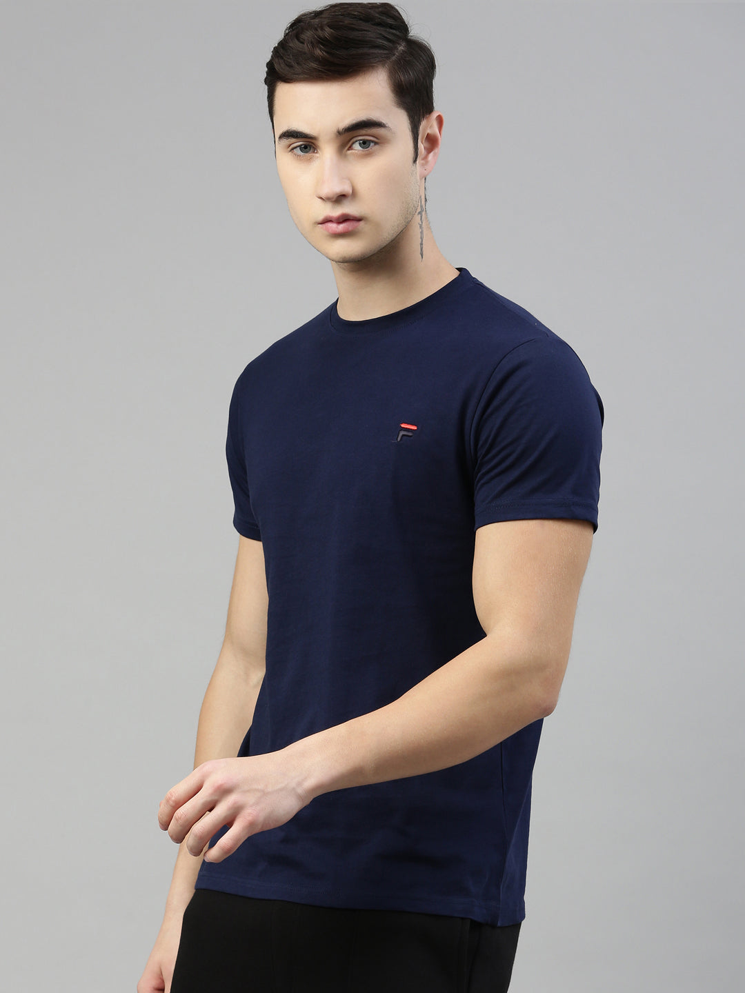 Fila Grey Kite Men's Logo T-Shirt