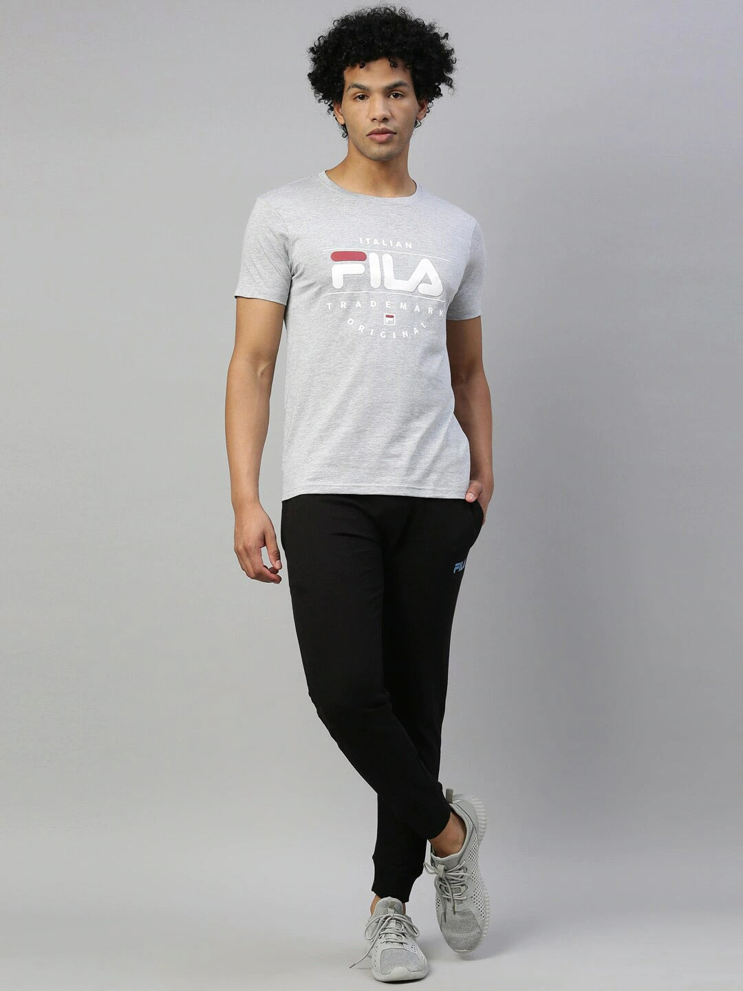 Fila White Carter Men's Logo T-Shirt