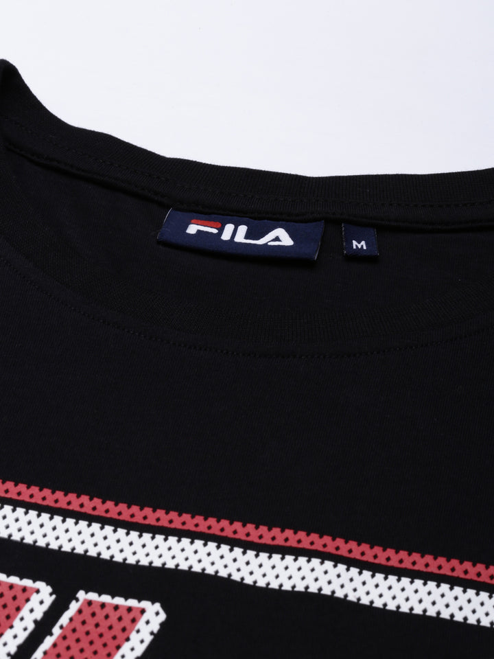 Fila Black Micah Men's Logo T-Shirt