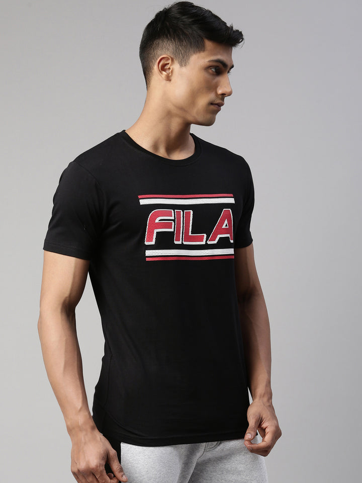 Fila Black Micah Men's Logo T-Shirt