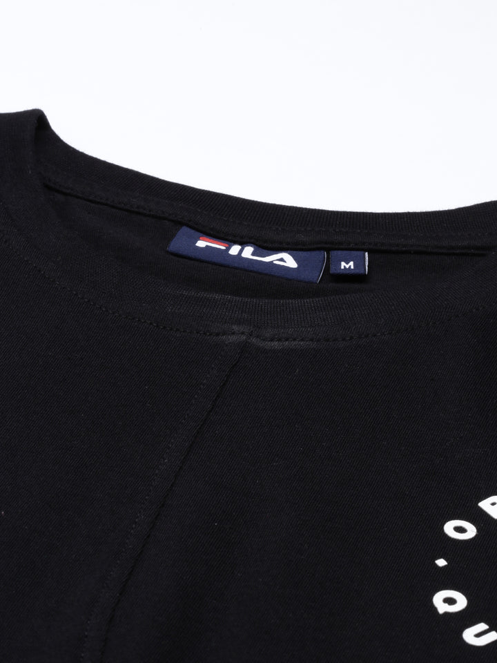 Fila Grey Hank Men's Cut and Sew T-Shirt