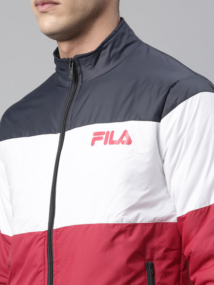 Fila Black Matthew Men's Quilted Jacket