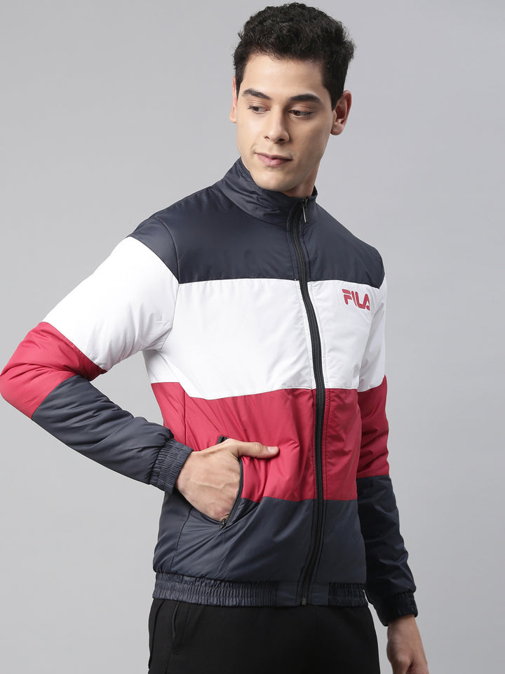 Fila Black Matthew Men's Quilted Jacket