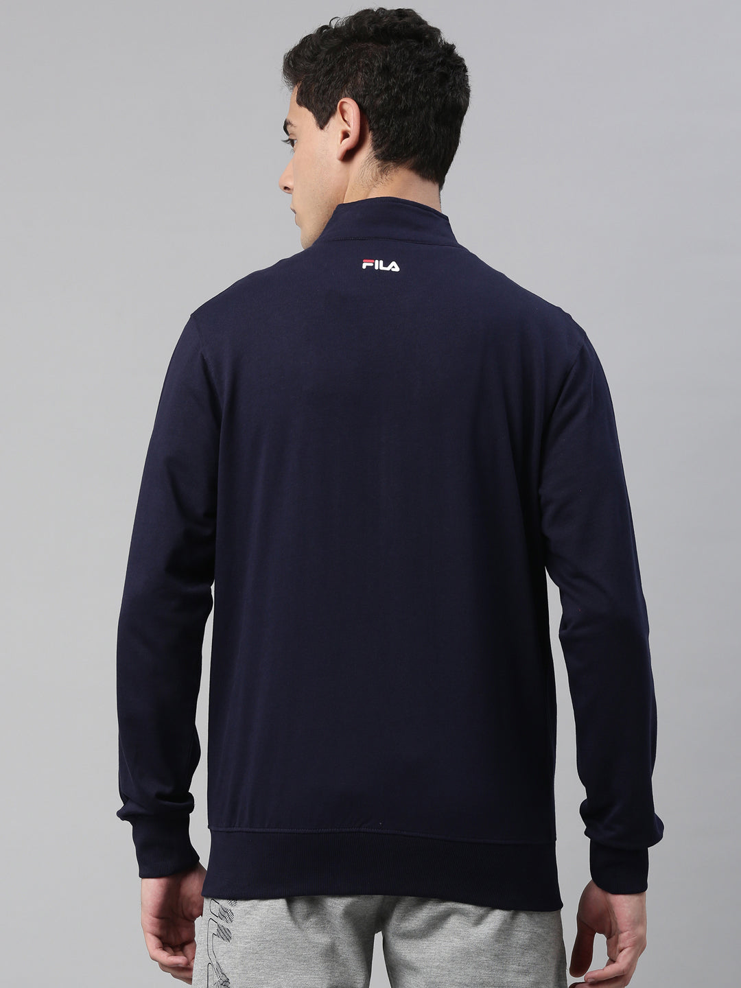 Fila Grey Kestrel Men's Sweat Jacket