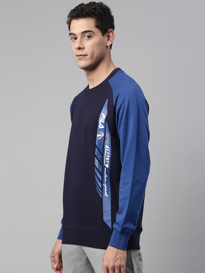 Fila White Ferrari Men's Crew Sweatshirt