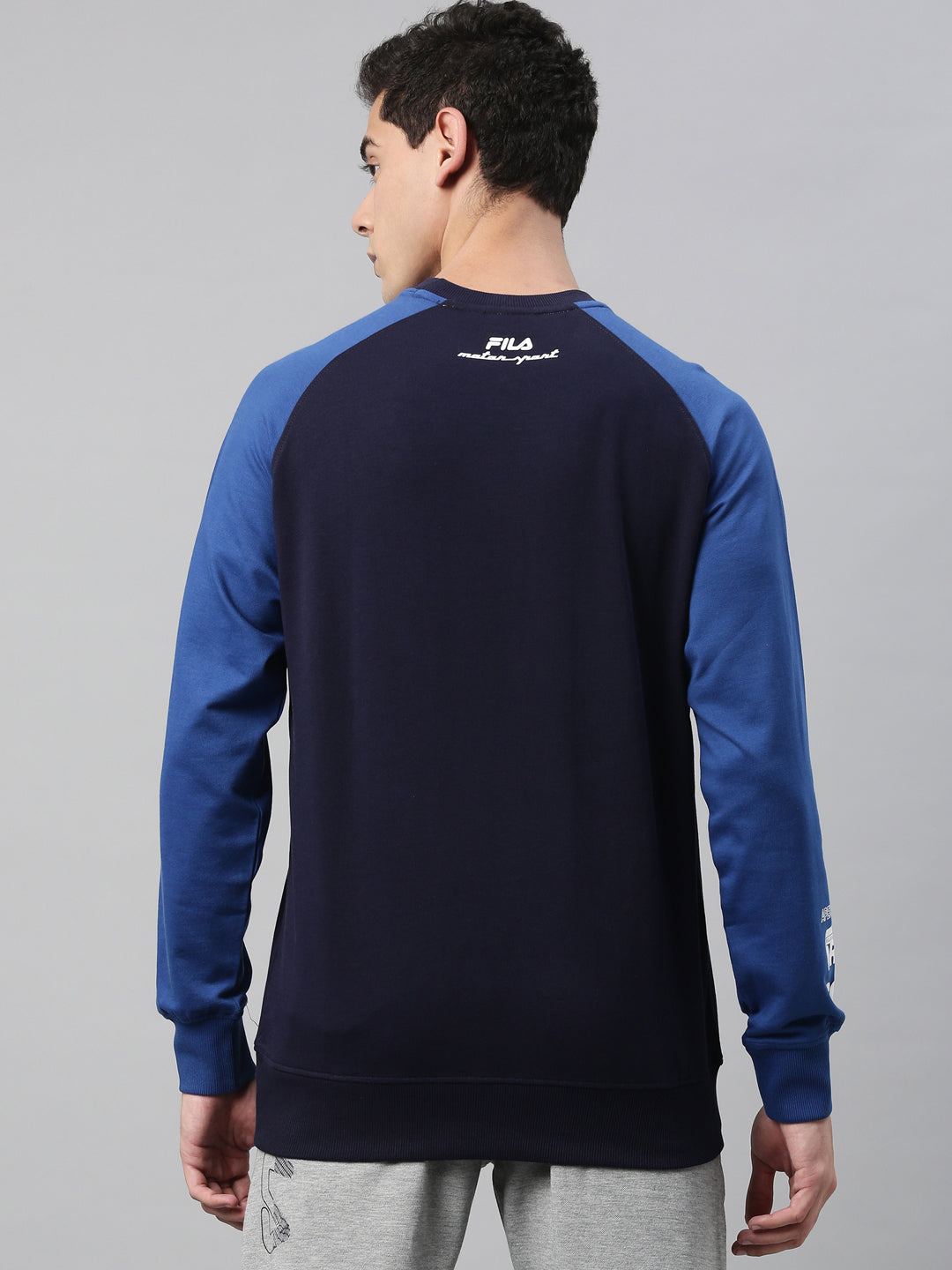 Fila White Ferrari Men's Crew Sweatshirt