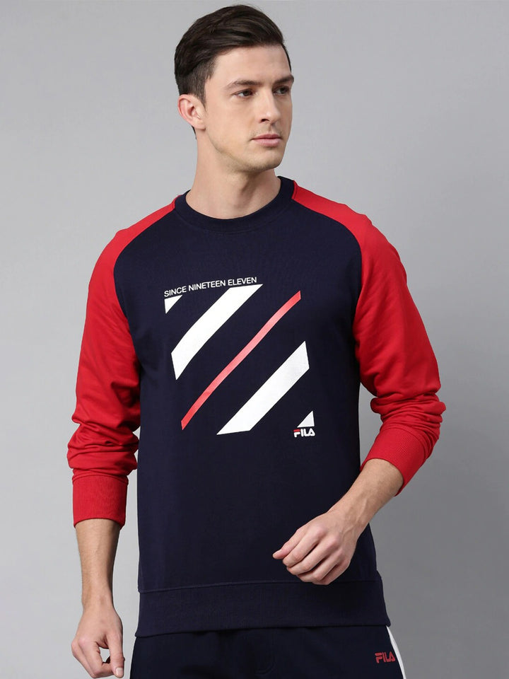 Fila Grey Favio Men's Sweatshirt