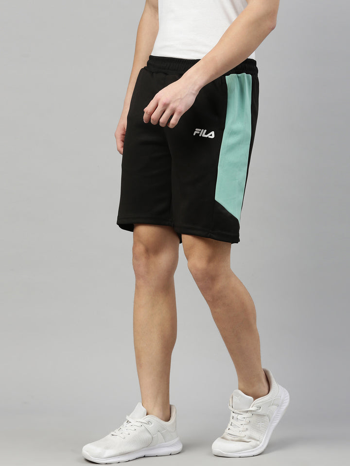 Fila Black Mike Men's Cut and Sew Short