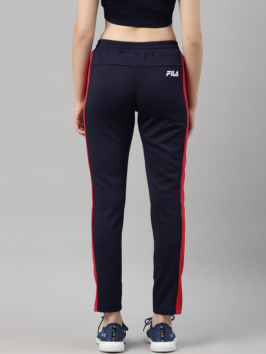 Fila White Nadia BTM Women's Cut and Sew Jogger