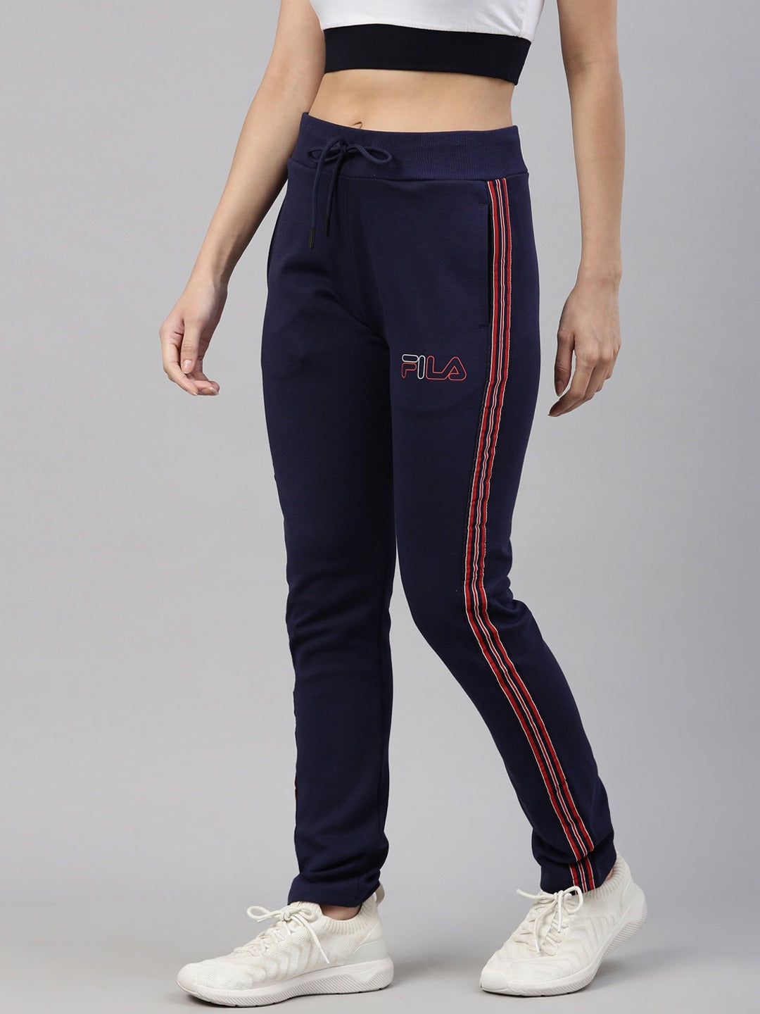Fila Black Aisy Women's Cuffed Jogger