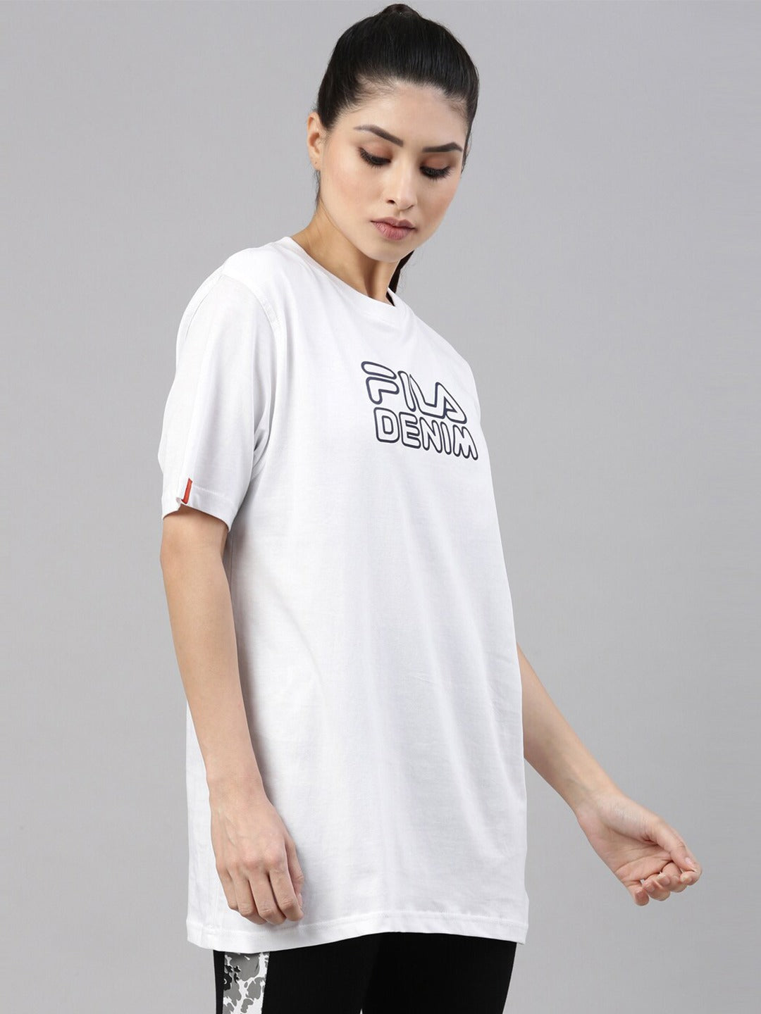 Fila Black Tamurel 1 Women's Logo T-Shirt
