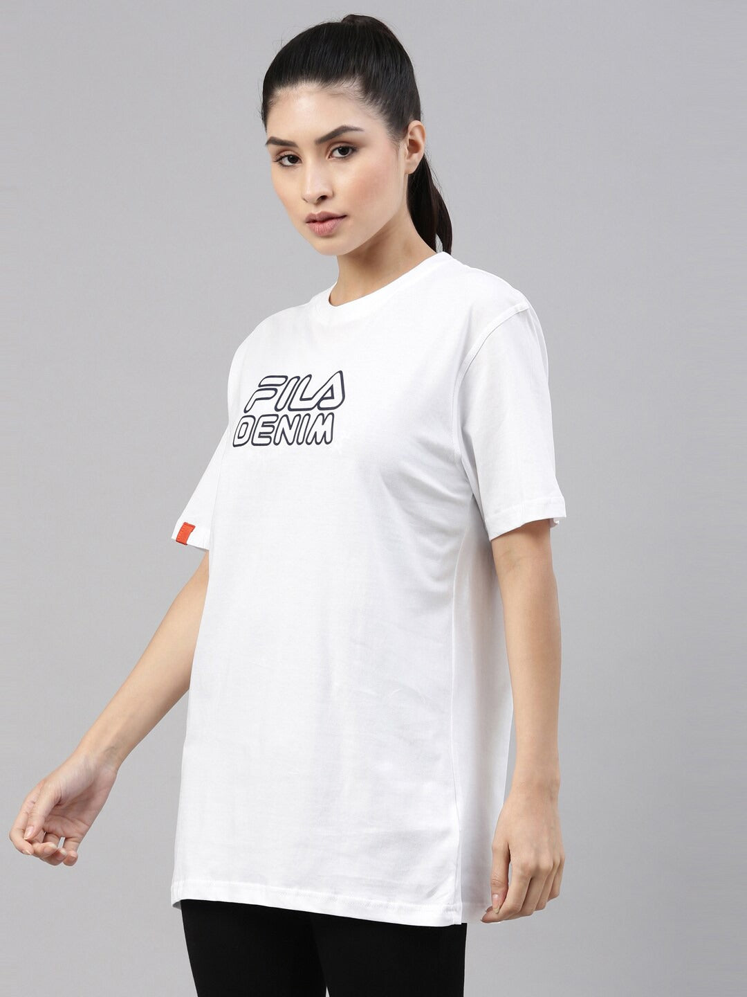 Fila Black Tamurel 1 Women's Logo T-Shirt