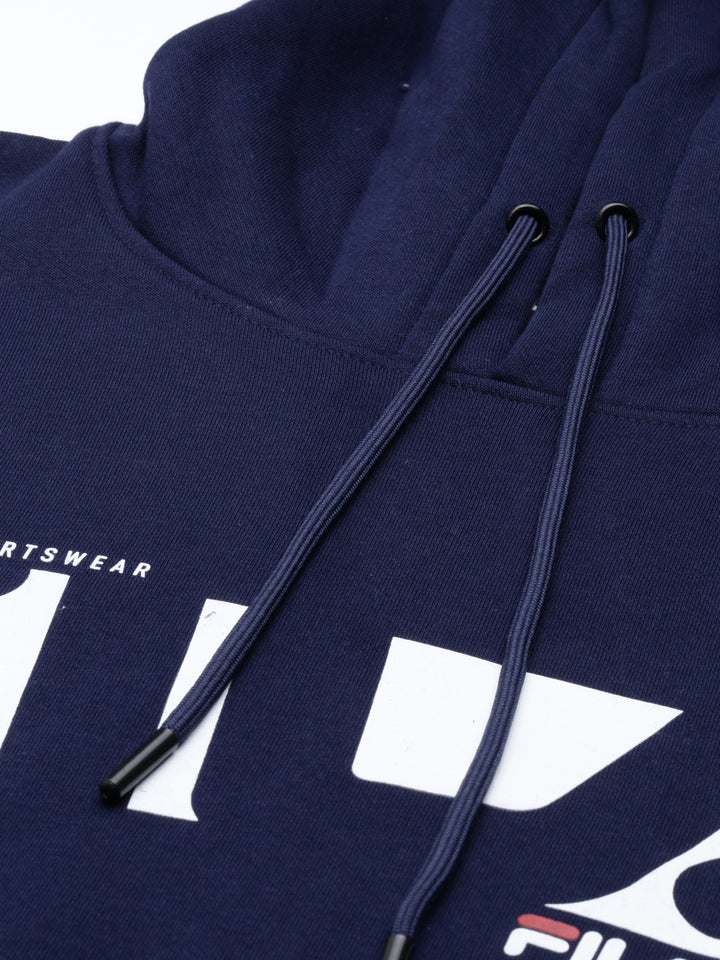 Fila White Brody Men's Hoodie