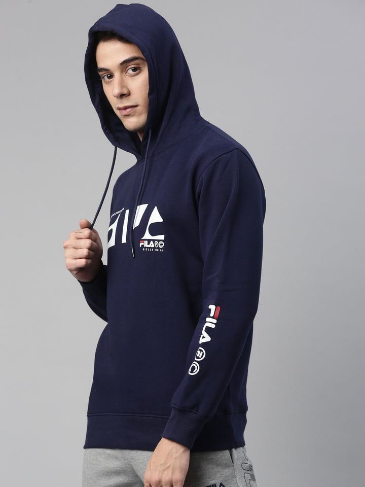Fila White Brody Men's Hoodie