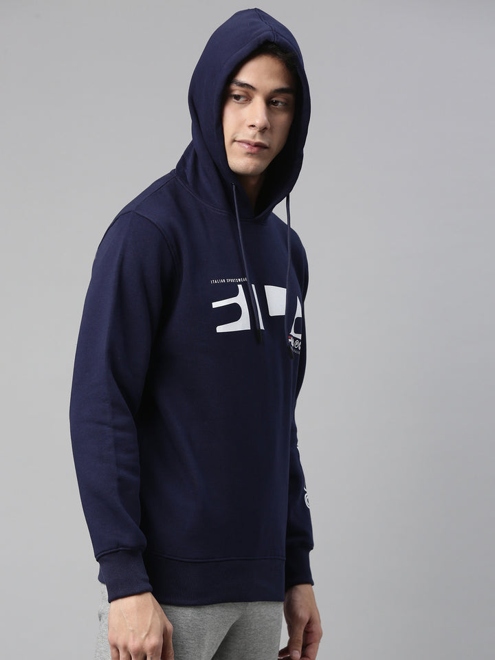 Fila White Brody Men's Hoodie